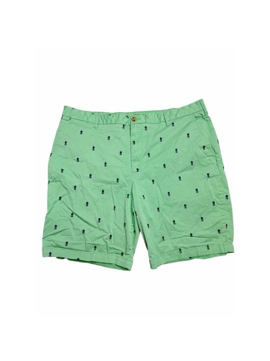 Izod Other - IZOD Advantage Shorts Mens Size 40 Green Pineapple Print Stretch Golf Casual